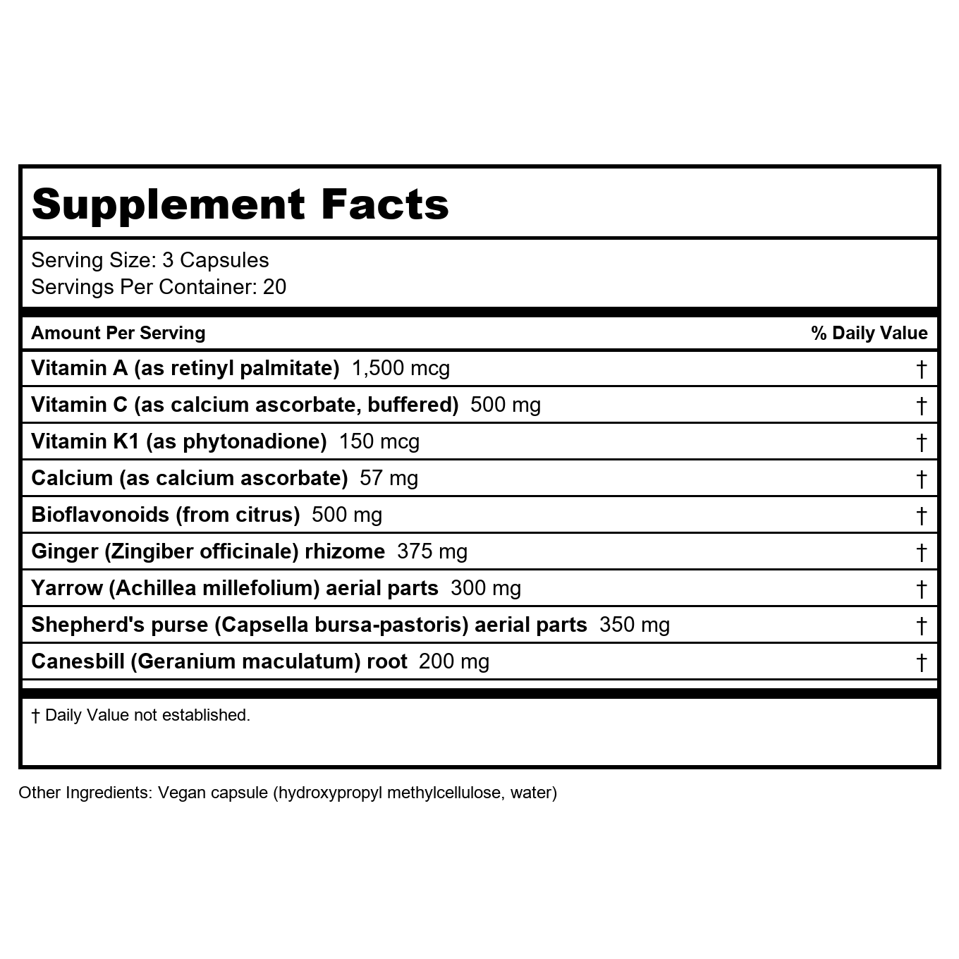 Vitanica Metabolic Manager 120 Vcaps