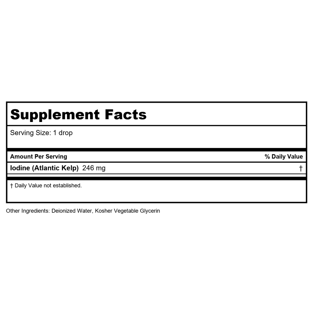 Heritage Nascent Colloidal Iodine 1oz