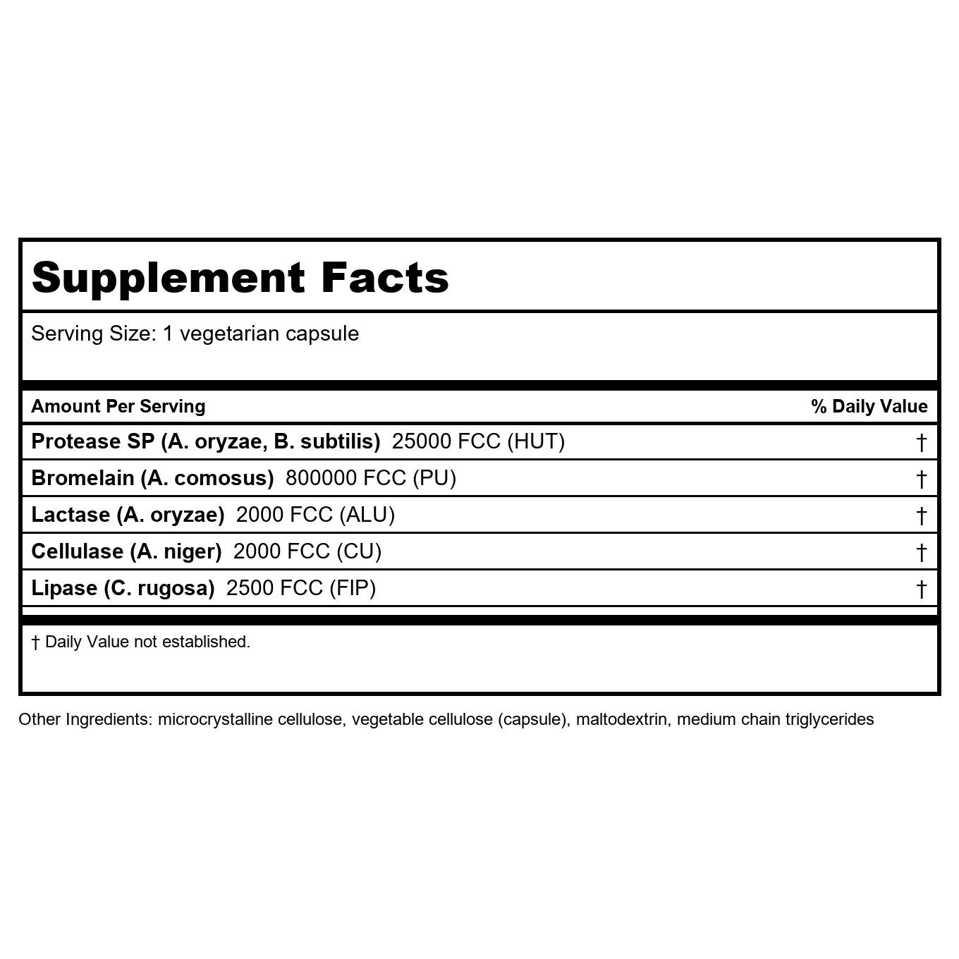 Life Extension Enhanced Super Digestive Enzymes 60 Vcaps