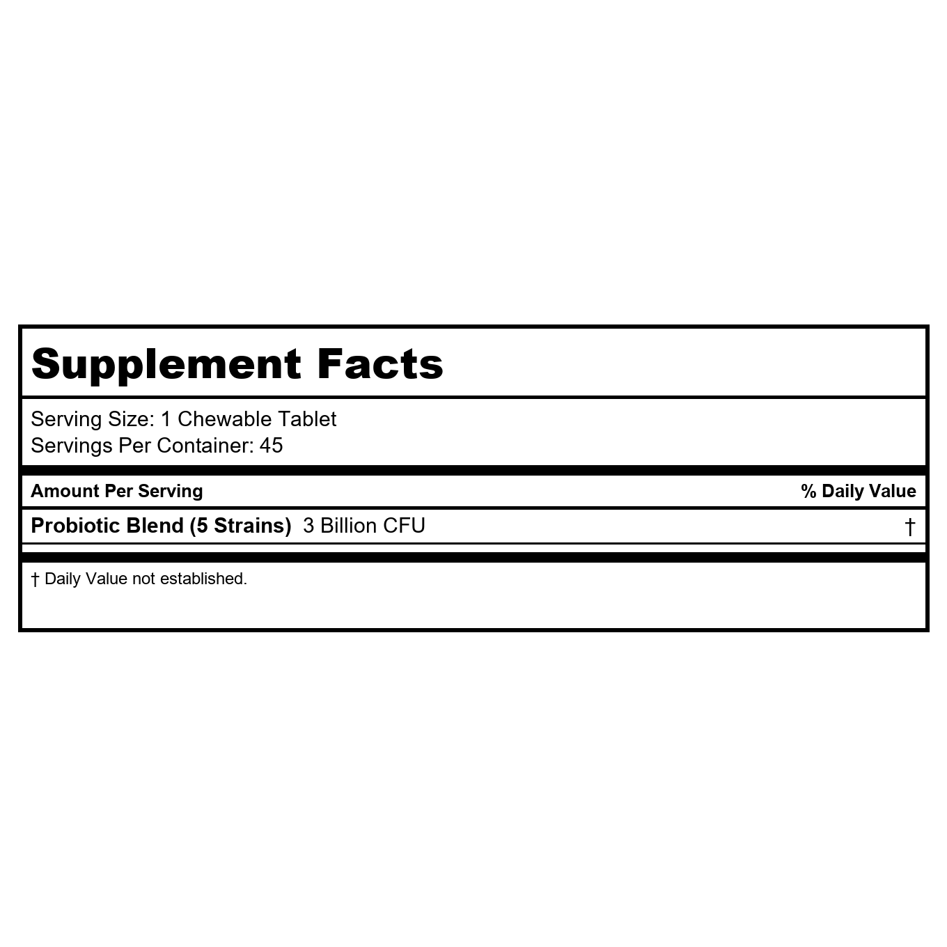 HyperBiotics PRO-Kids ENT 45 Chewables