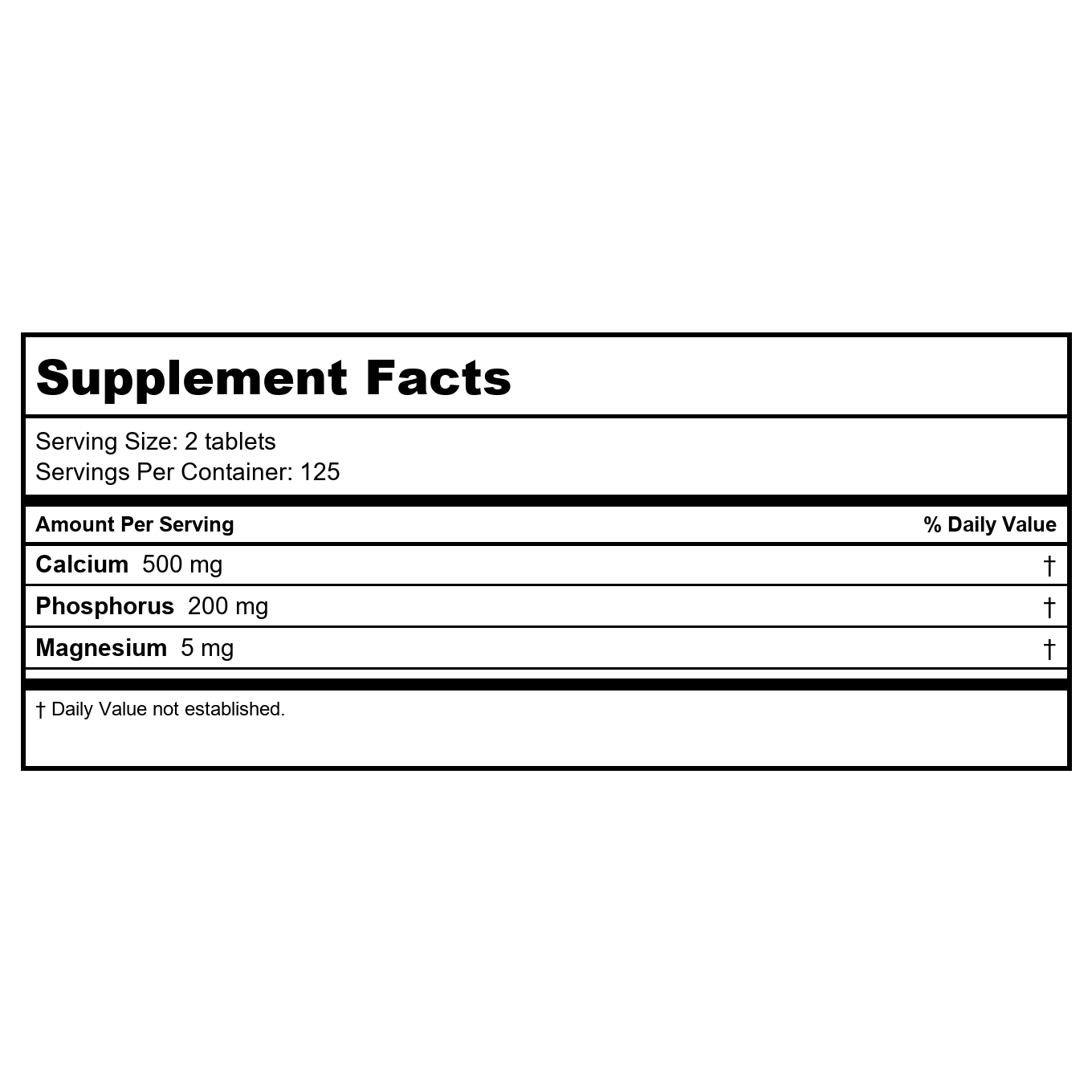Kal Bone Meal 250 Tablets 82039