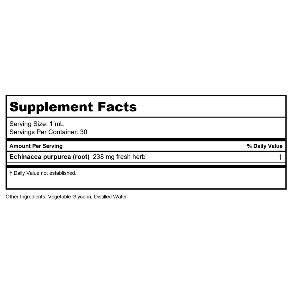 Herb Pharm Golden Echinacea Alcohol Free 1oz