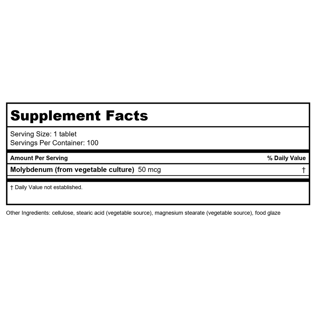 Biotics Research Mo-Zyme 100 Tablets