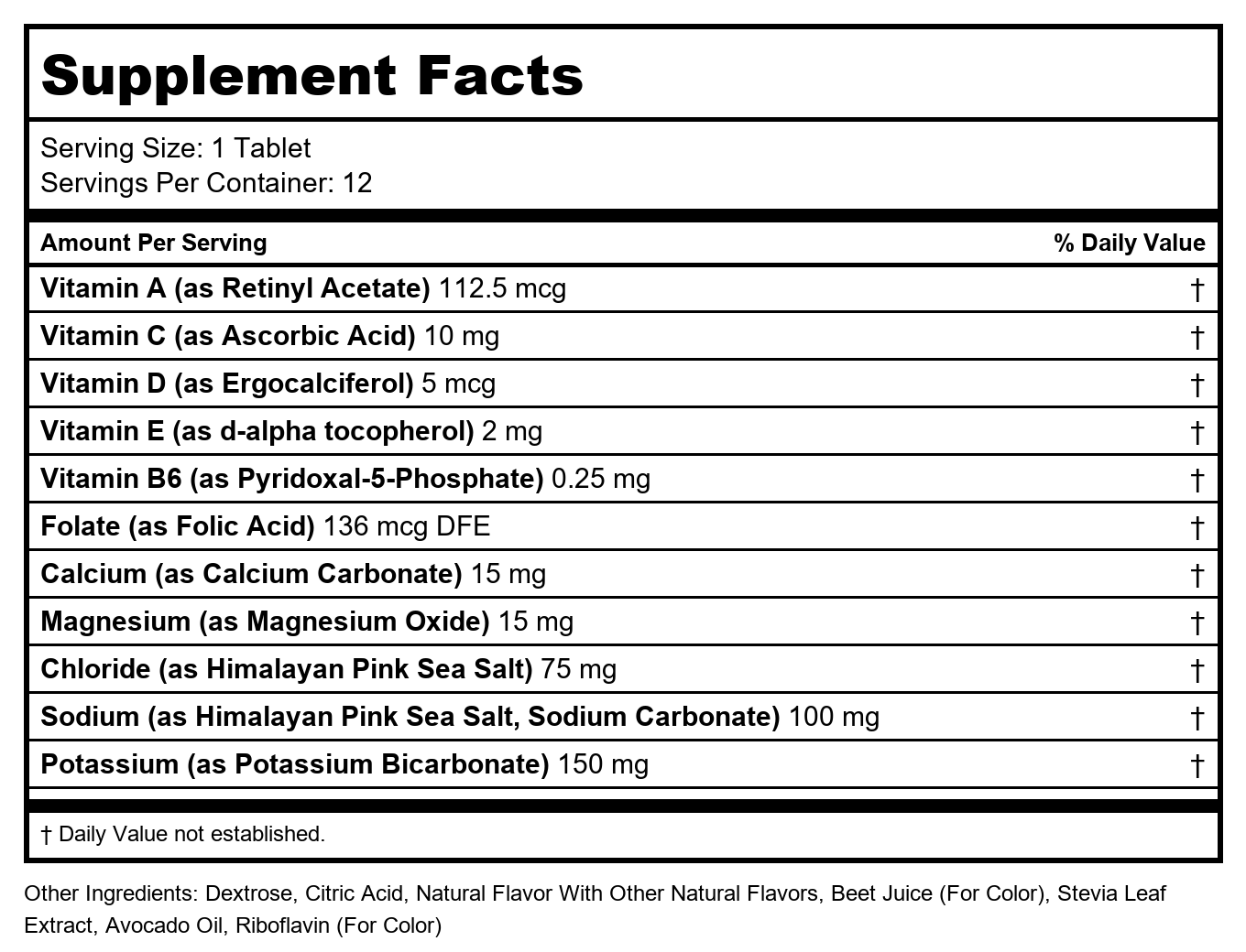 Nuun - Hydration Effervescent Vitamins Supplement Tangerine Lime - 12 Tablets - 4 Pack