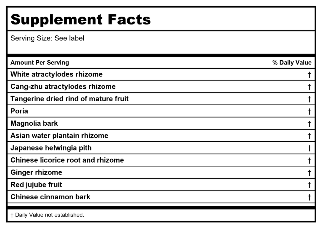 Kan Herb Essentials Spleen Support Formula 8 Ounce