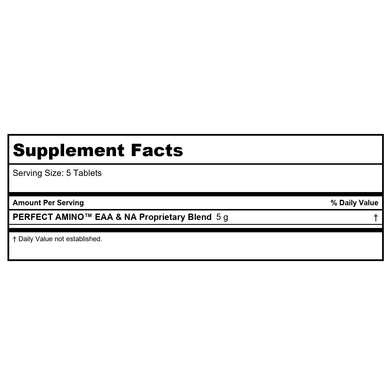 BodyHealth PerfectAmino 150 Tablets - 3pack
