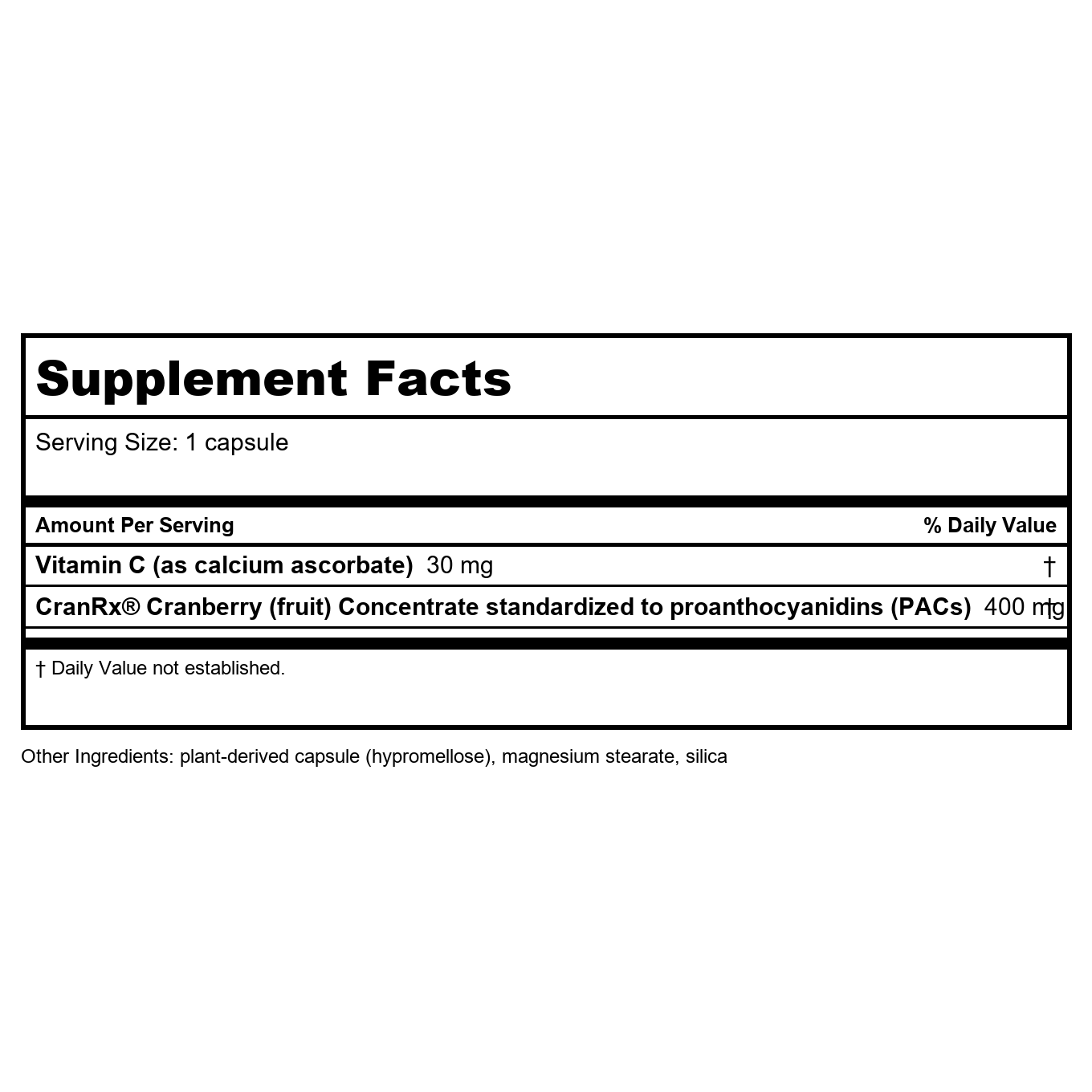 Nature's Way Cranberry 120 Vcaps - 2 Pack
