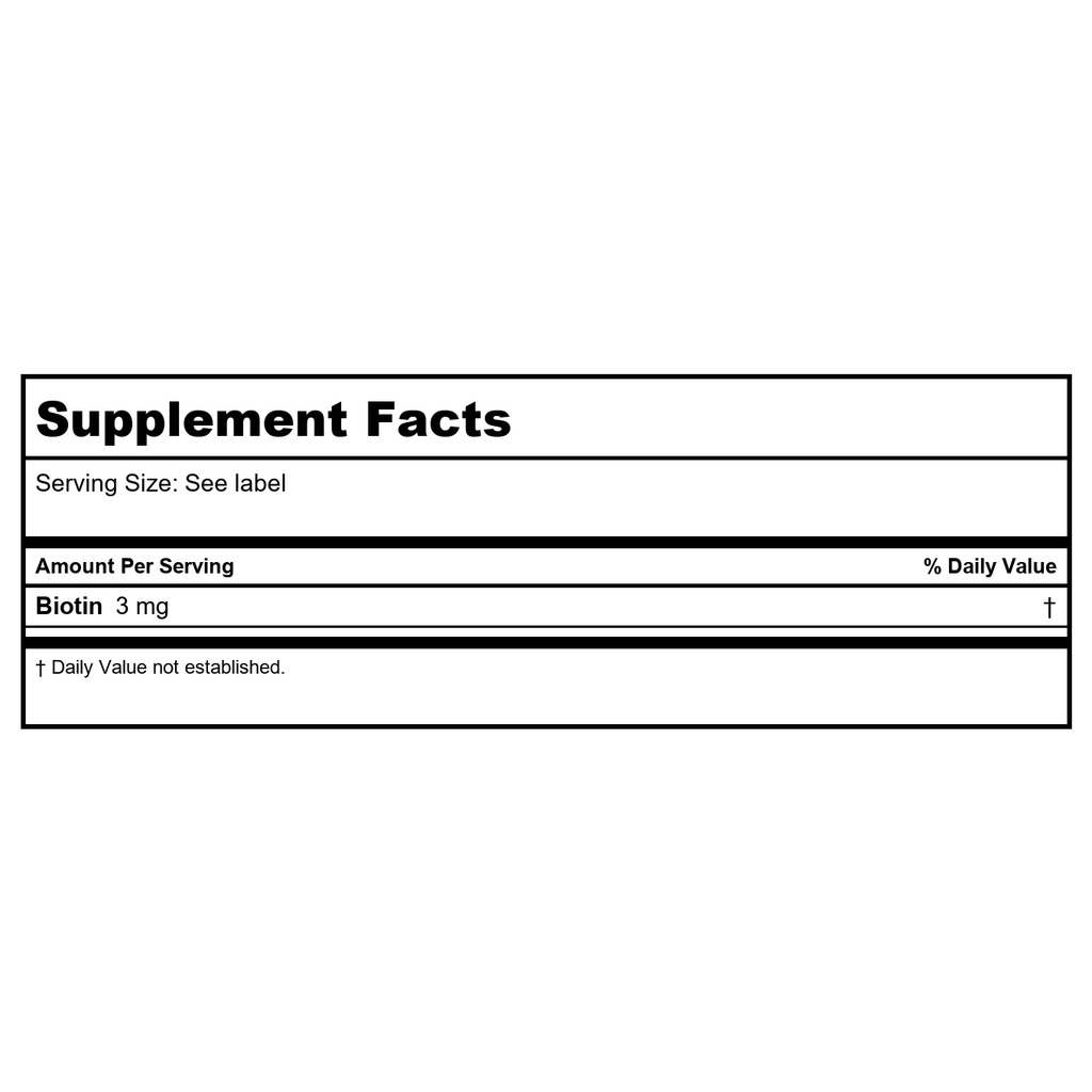 Nature's Way Biotin Forte 3mg with Zinc 60 Tablets - 2 Pack