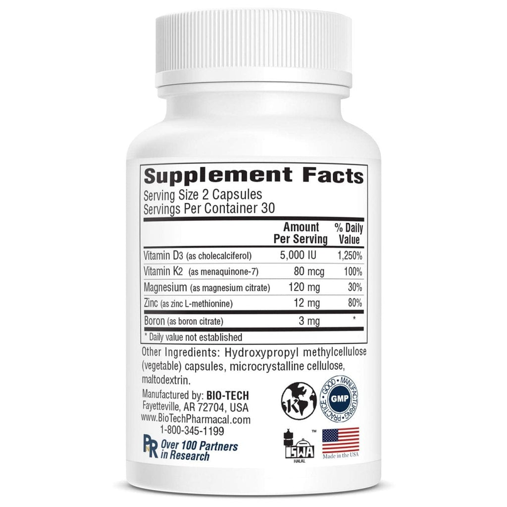 Bio-Tech Pharmacal D3 Plus (60 Count)