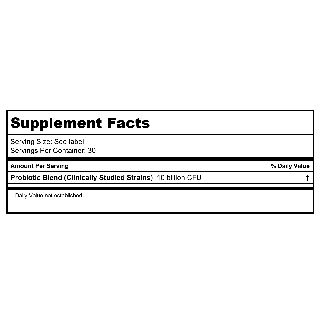 New Chapter Probiotic All-Flora - 30 ct (1 Month Supply