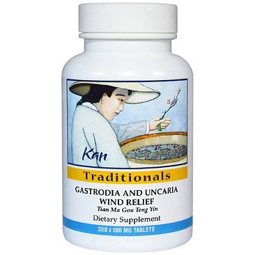 Kan Herb Traditional Gastrodia and Uncaria Wind Relief 120 Tablets