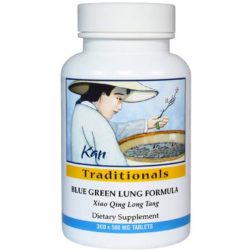 Kan Herb Traditionals Blue Green Lung Formula 300 Tablets