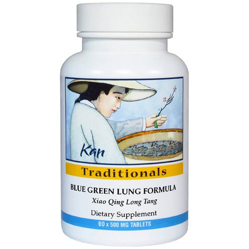 Kan Herb Traditionals Blue Green Lung Formula 60 Tablets