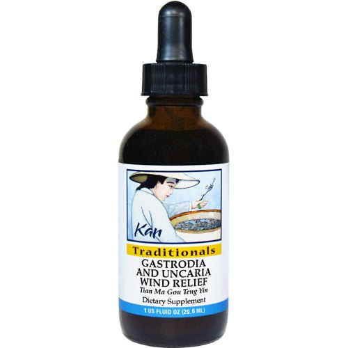 Kan Herb Traditionals Gastrodia and Uncaria Wind Relief 1 Ounce
