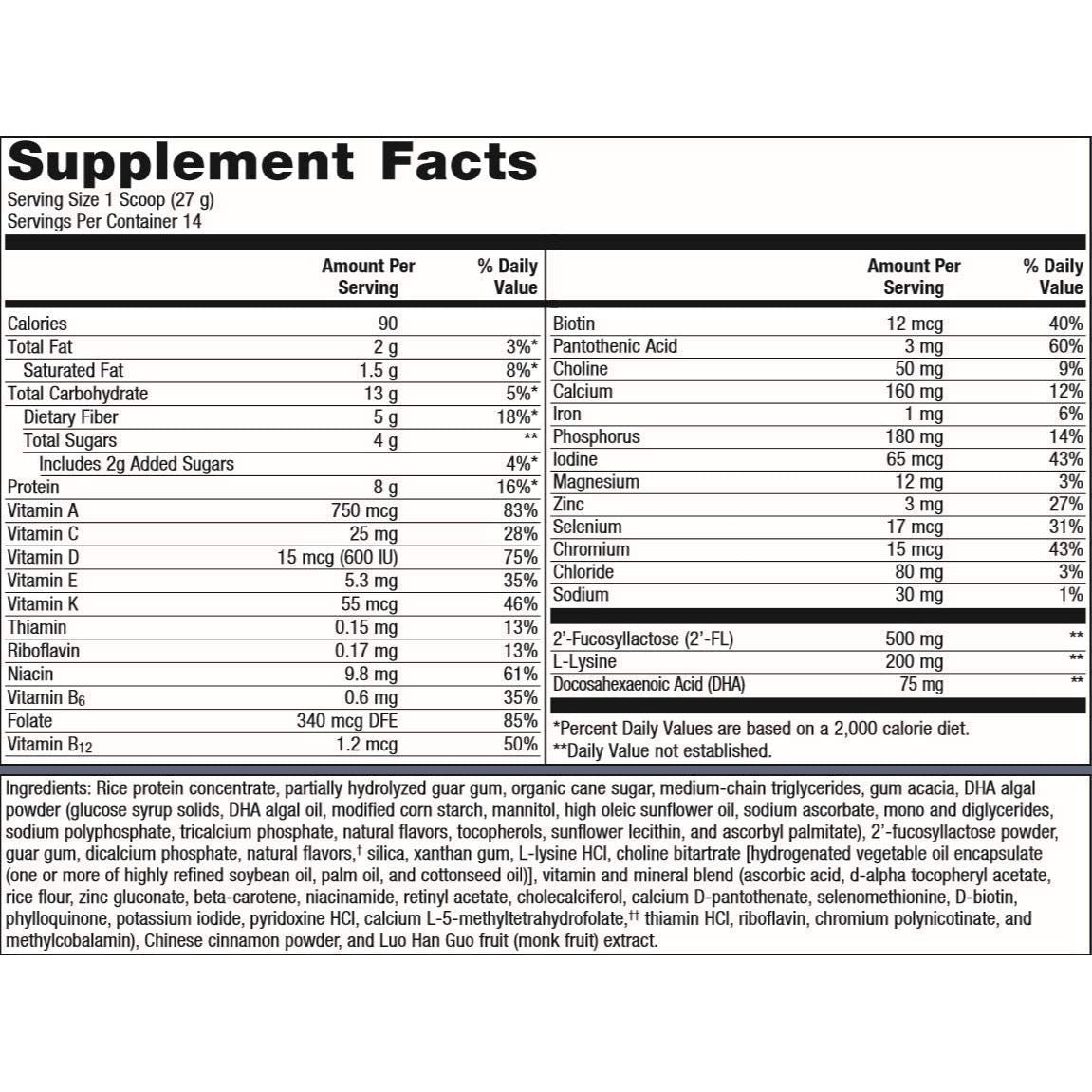 Metagenics MetaKids? Nutrition Powder ? Nutritional Support for Children?s Health* | 14 Servings, Vanilla