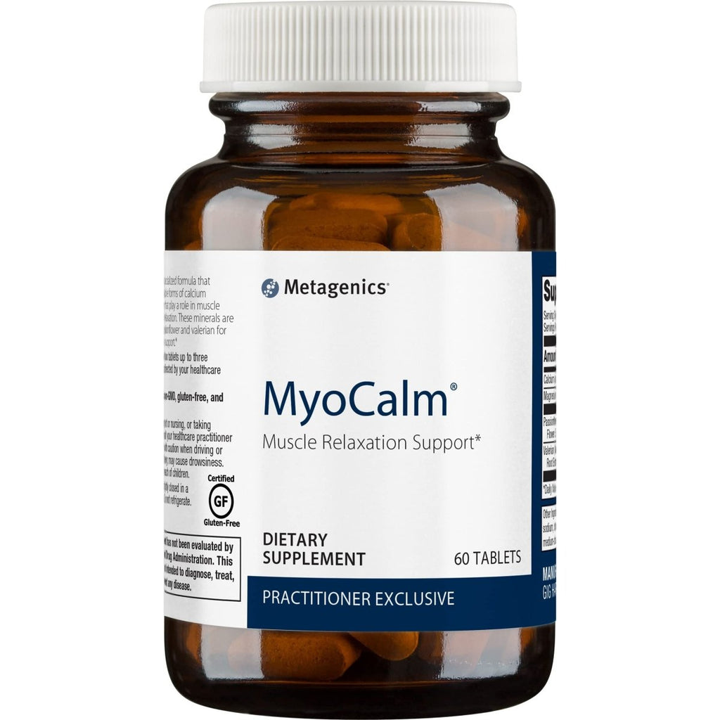 Metagenics MyoCalm | Muscle Relaxation and Comfort Formula with Passionflower and Valerian Root | 60 Tablets