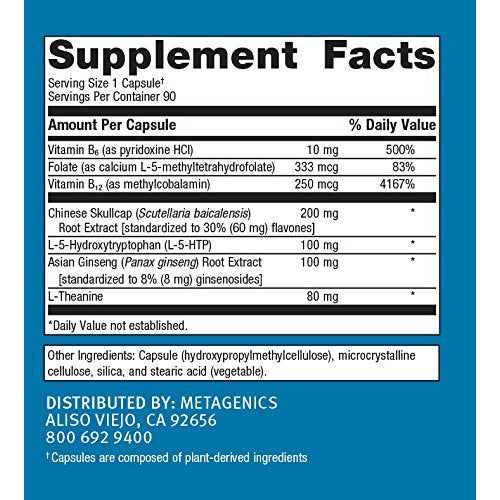 Metagenics SeroSyn - Mood Support Supplement - 90 Count