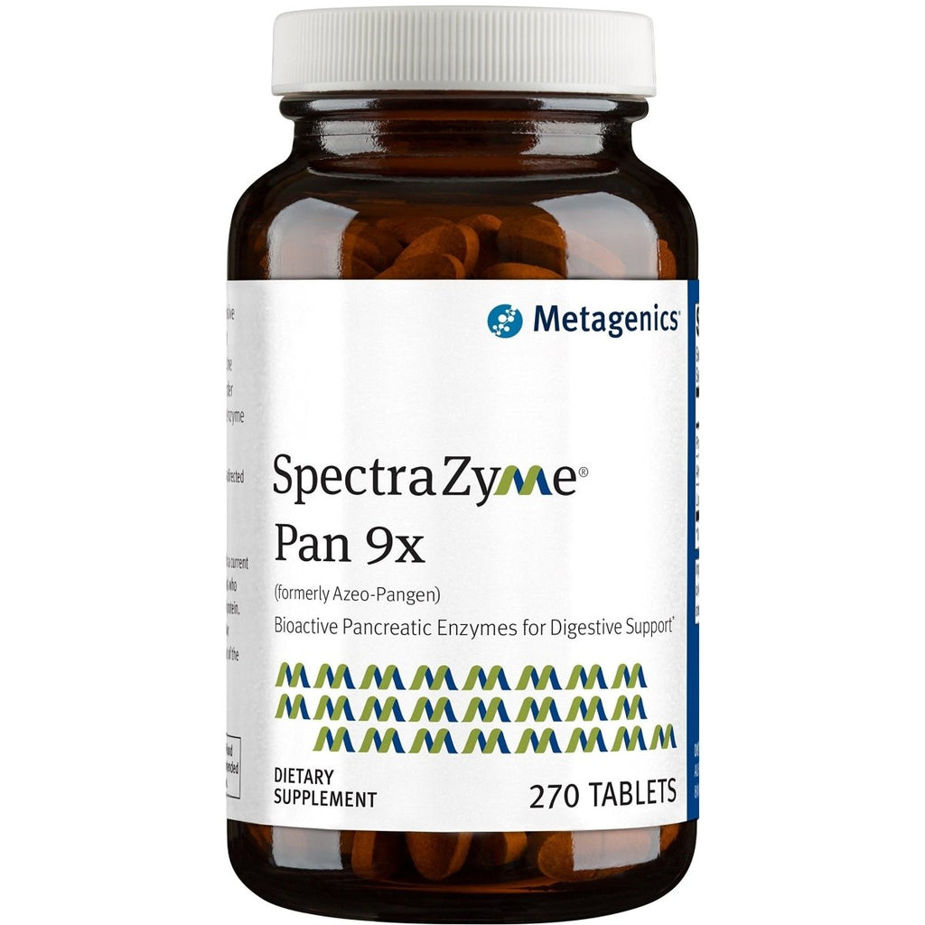 Metagenics SpectraZyme? Pan 9X ? Bioactive Pancreatic Enzymes for Digestive Support* ? 270 Servings