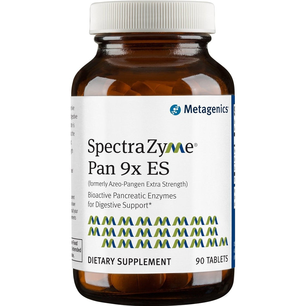 Metagenics SpectraZyme? Pan 9X ES ? Bioactive Pancreatic Enzymes for Digestive Support* ? 90 Servings