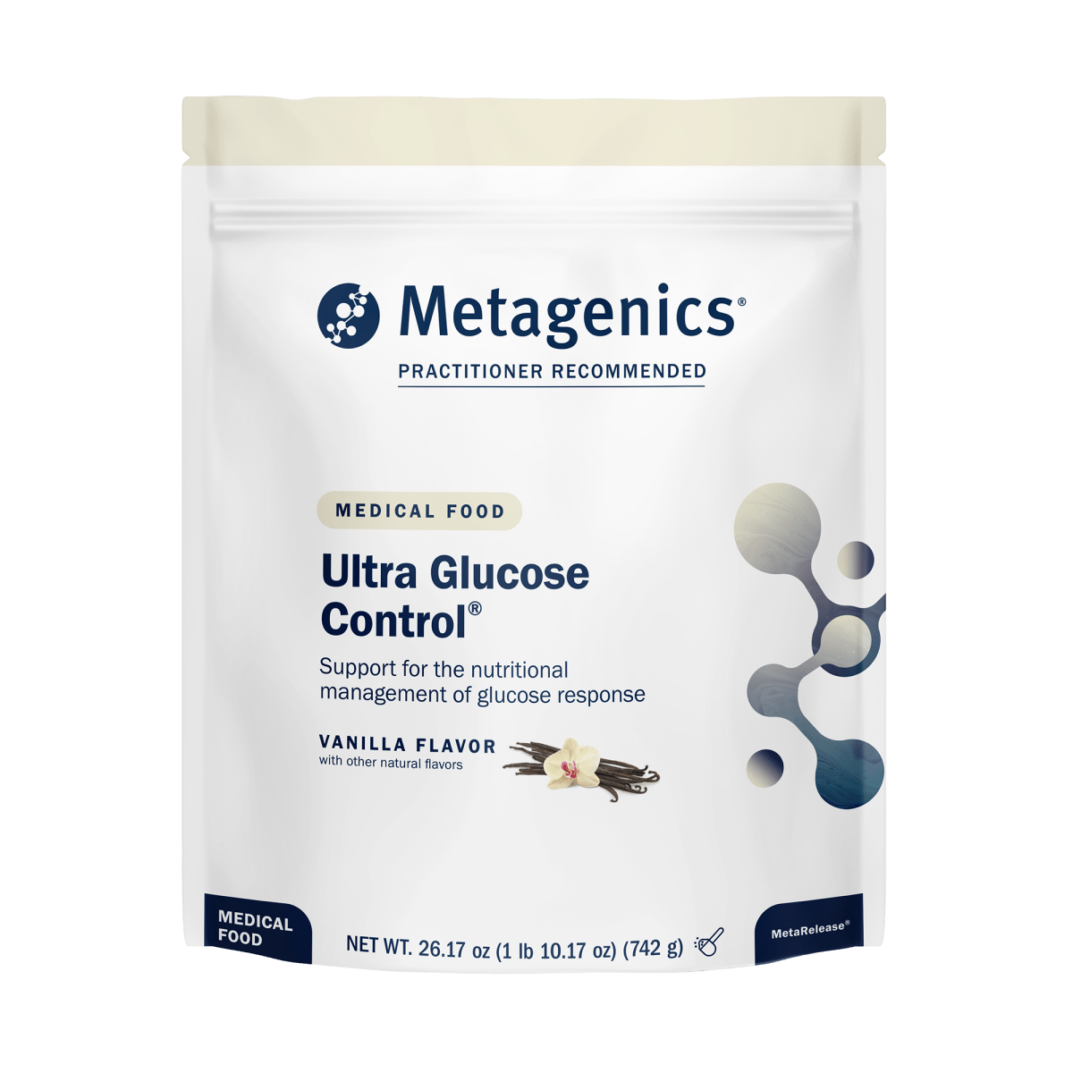 Metagenics Ultra Glucose Control Vanilla 30 Servings -