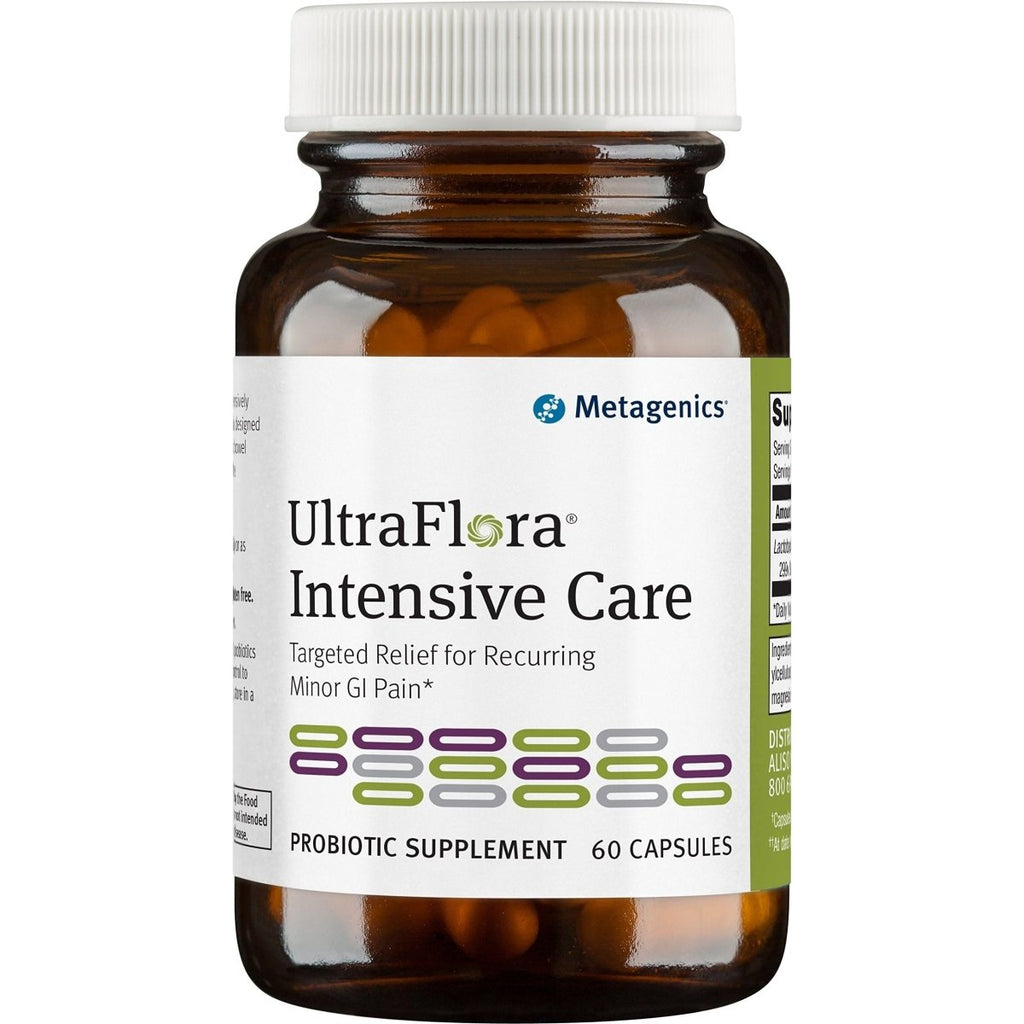 Metagenics UltraFlora? Intensive Care ?Probiotic ? Occasional GI Discomfort* | 60 Count