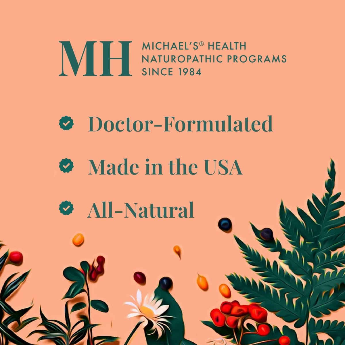 Michael's Naturopathic Programs - Teen Girls Tabs Daily Multi Vitamin - 90 Vegetarian Tablets