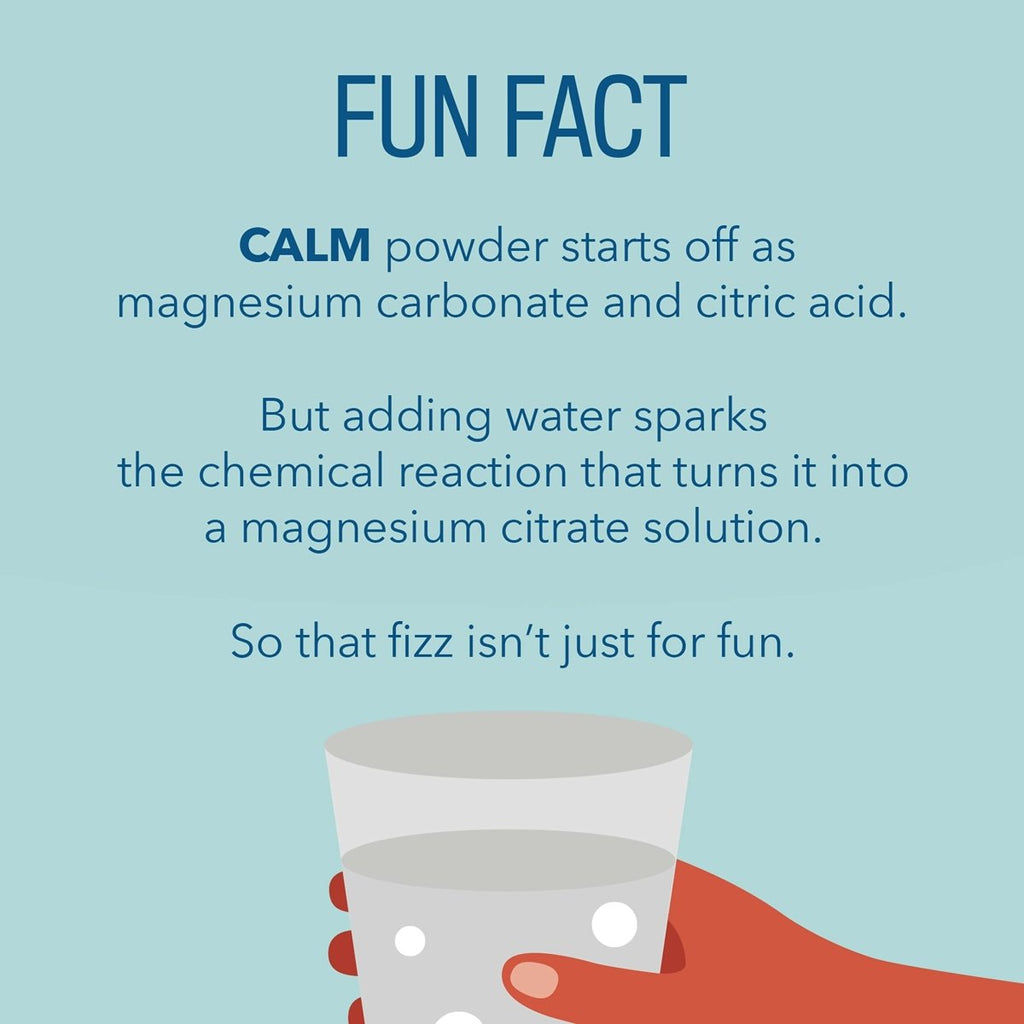 Natural Vitality Calm, Magnesium Supplement, Anti-Stress Drink Mix Powder, Original, Watermelon - 8 Ounce