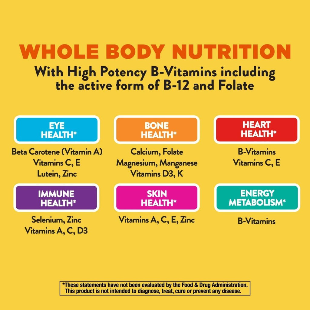 Nature's Way Alive! Max3 Potency Multivitamin, Support Daily Energy Metabolism*, No Added Iron, 90 Tablets