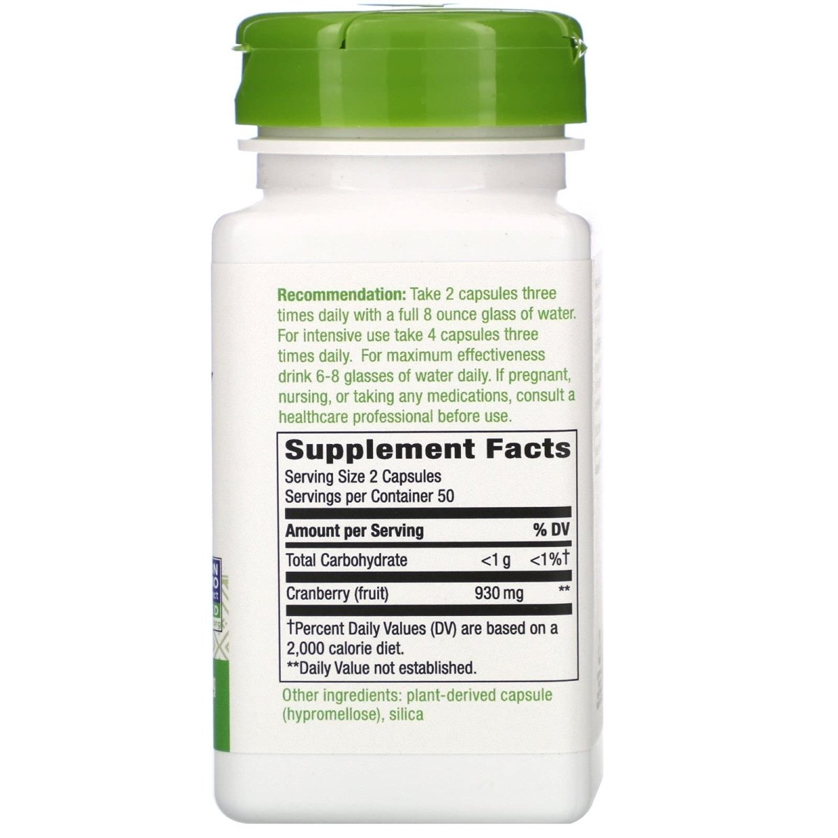 Nature's Way Cranberry Fruit, 465 Mg, 100 Cap