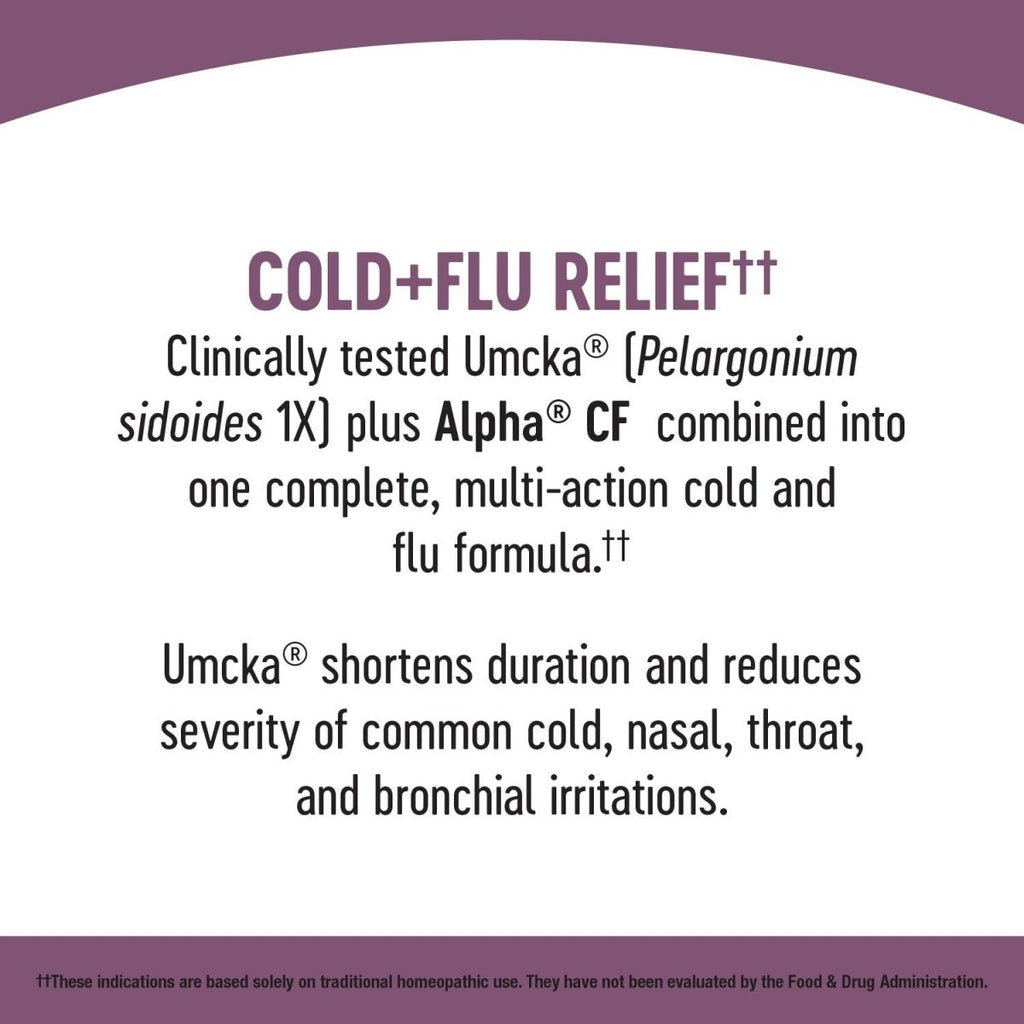 Nature's Way Umcka? Cold+Flu FastActives?, Shortens Colds & Reduces Severity, Fever**, Minor Aches/Pains**, 10 Packets