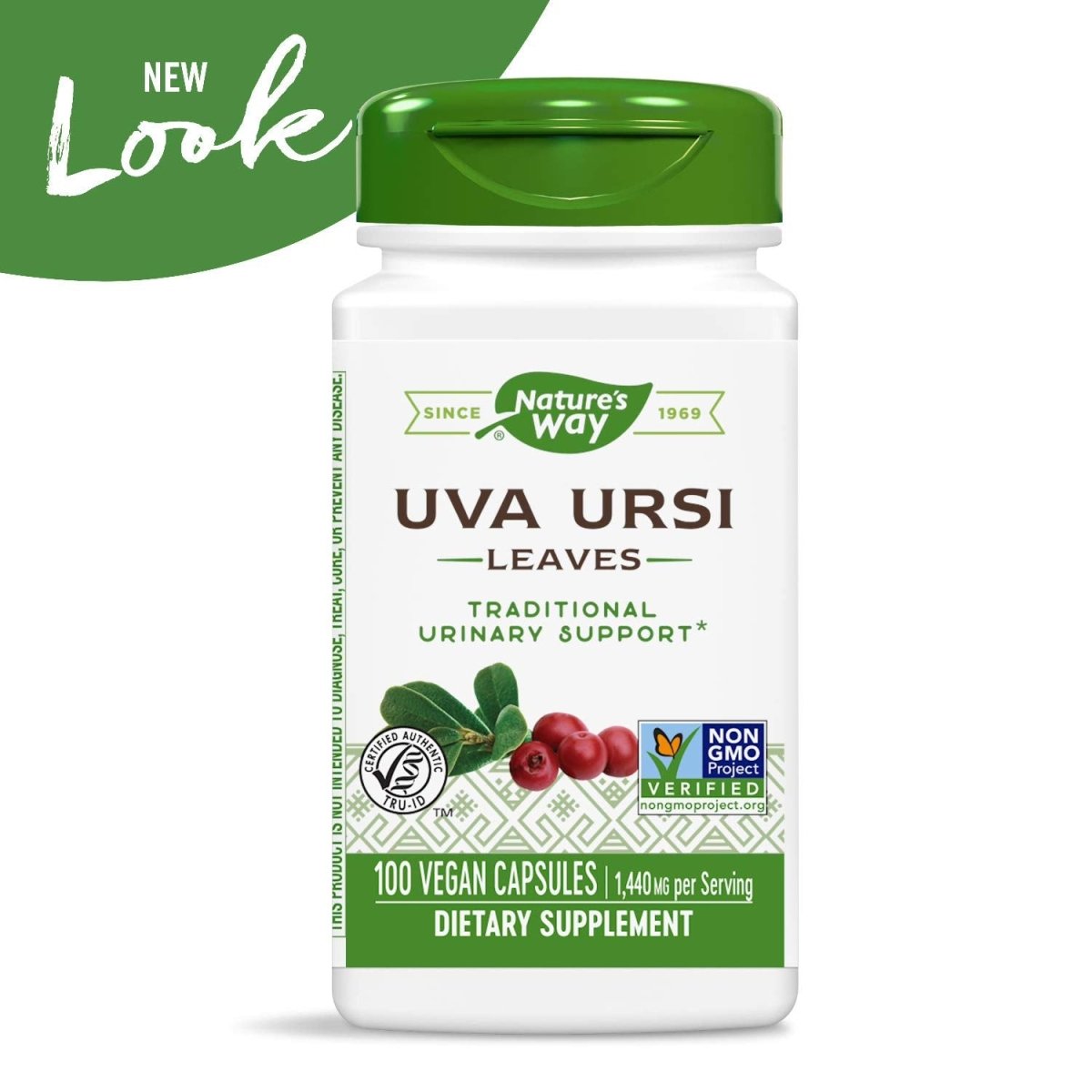 Nature's Way Uva Ursi 1440 mg 100 Capsules