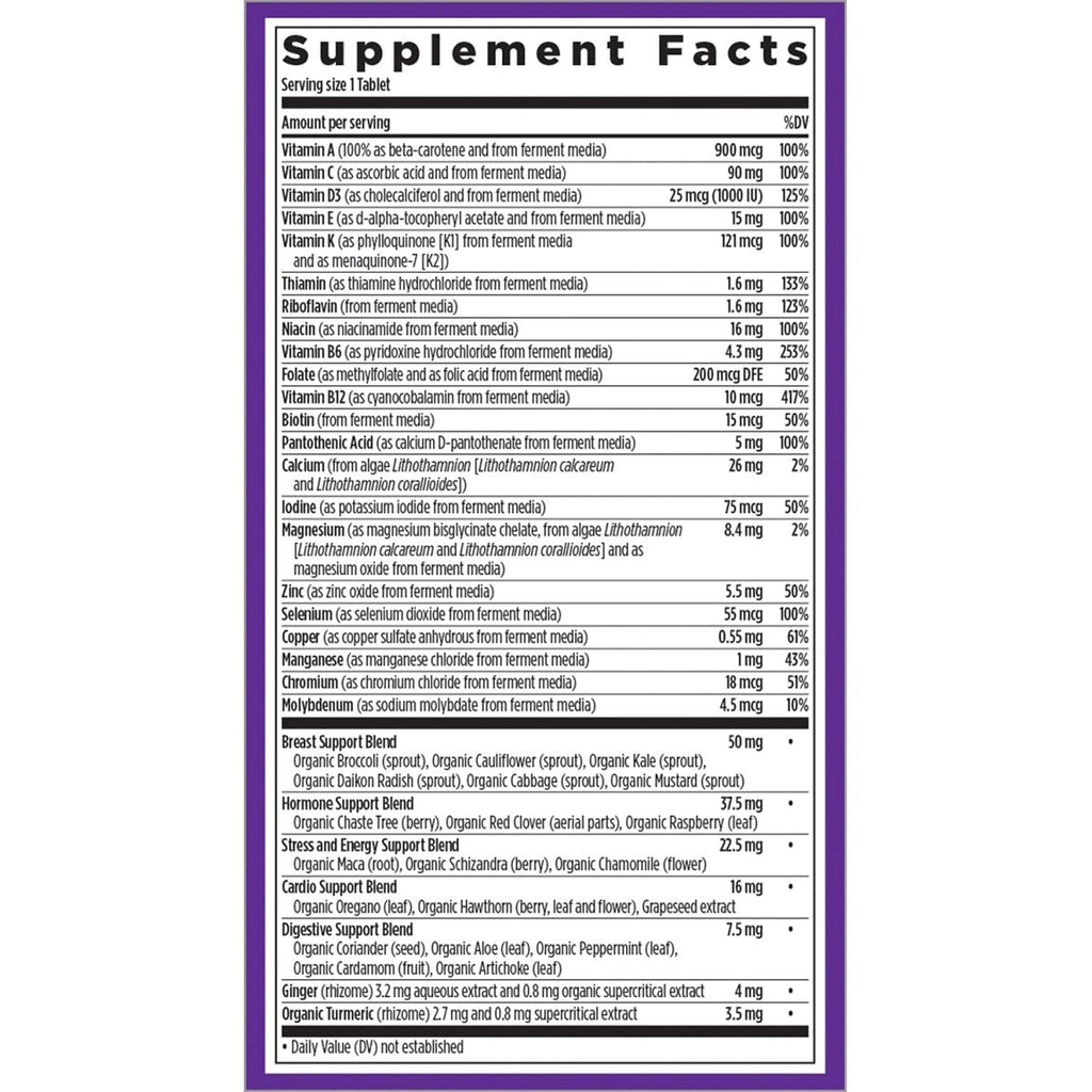 New Chapter - One Daily Every Woman's Multivitamin 40+ - 96 Vegetarian Tablets