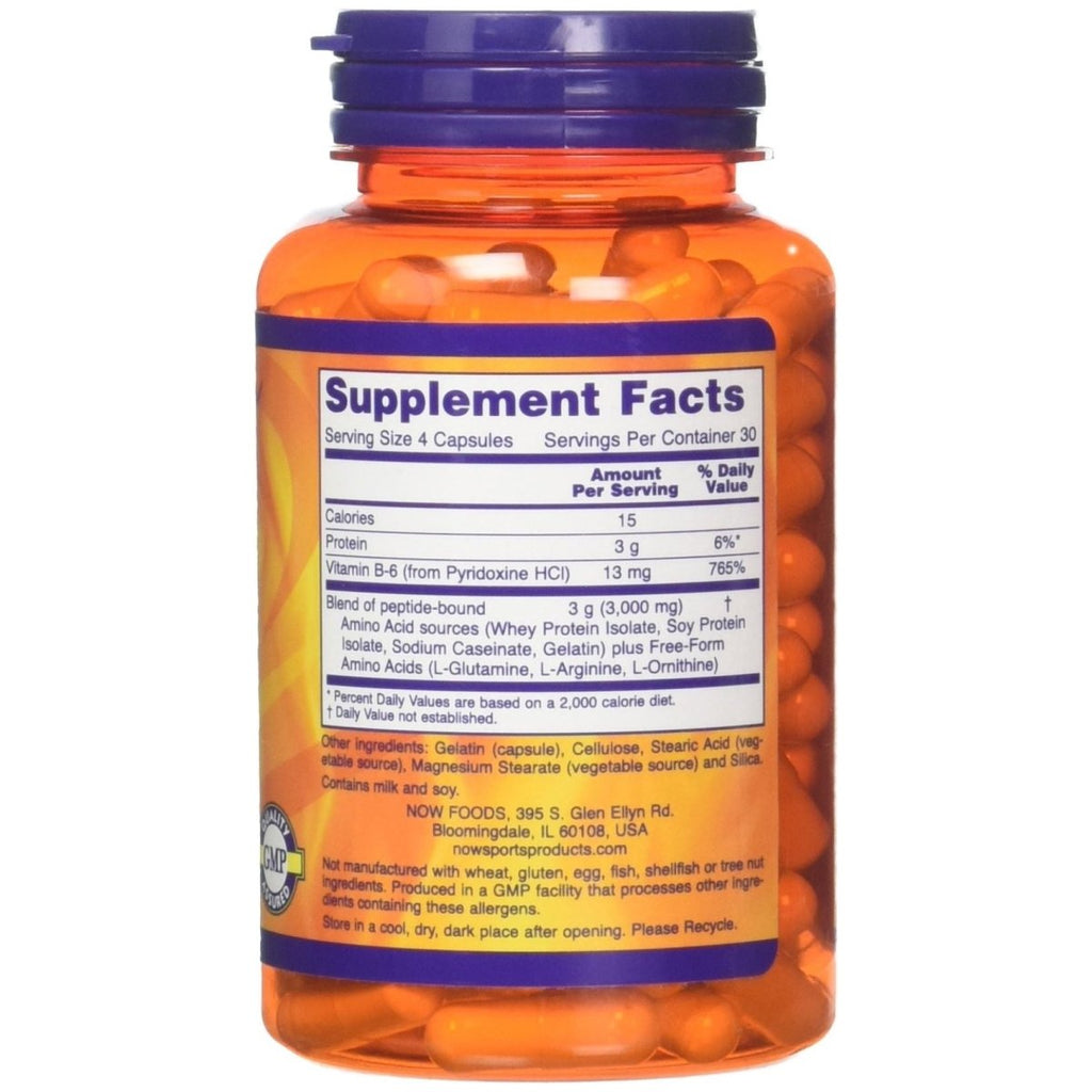 Now Sports Amino Complete 120 Vcaps - 0011