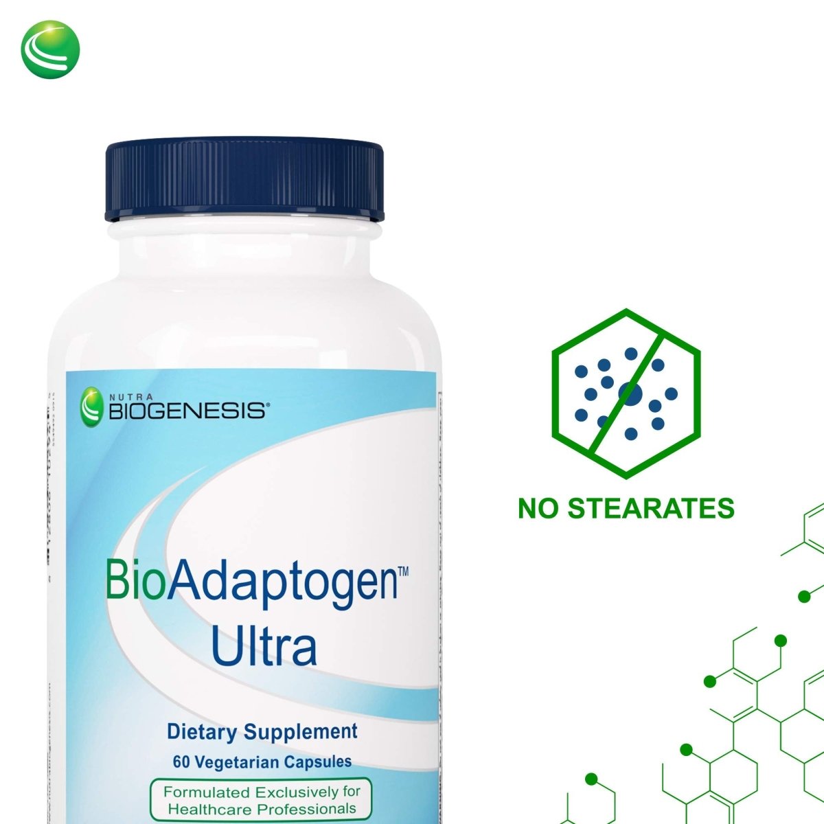 Nutra BioGenesis BioAdaptogen Ultra 60 Capsules  PN 10294