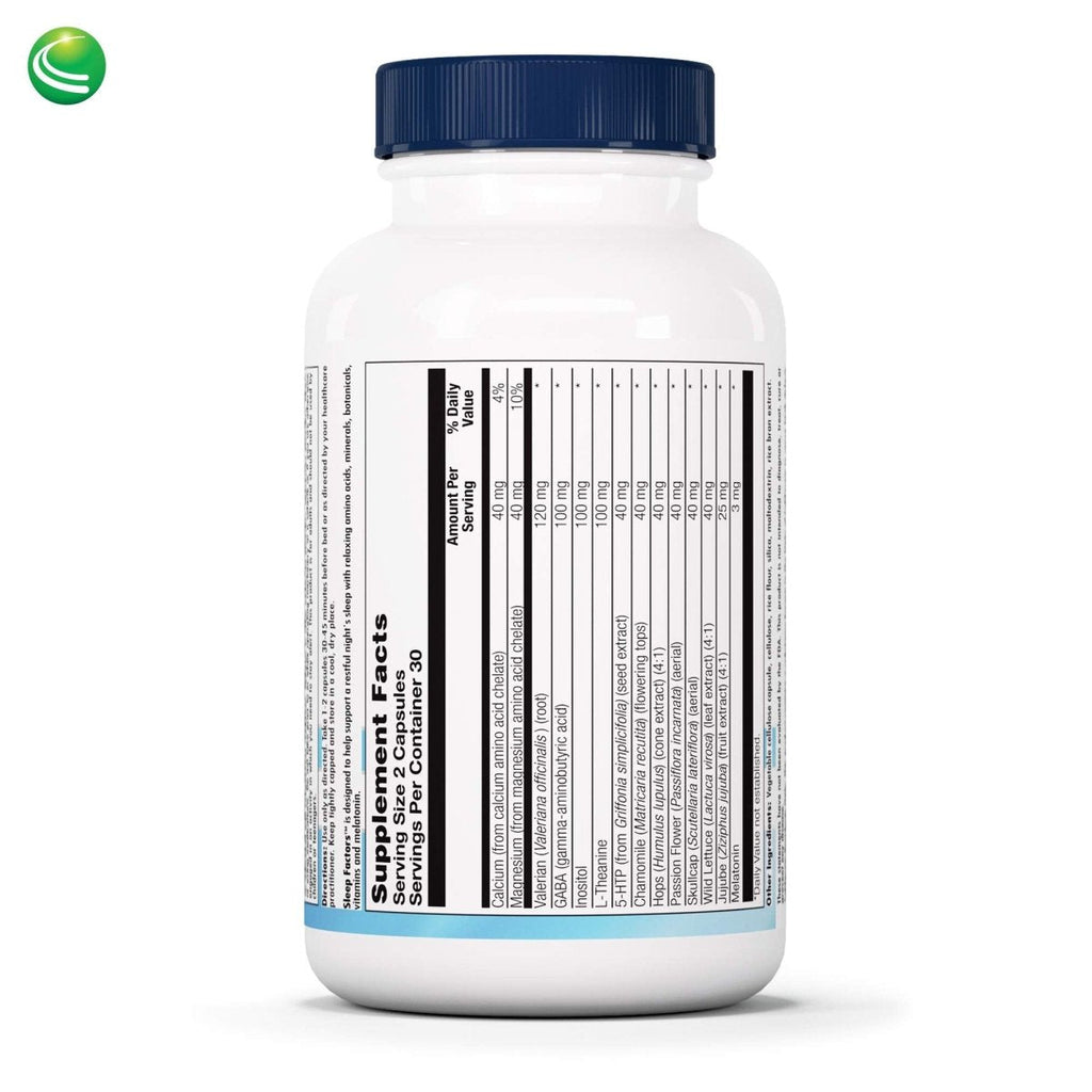 Nutra Biogenesis Sleep Factors 60 Capsules 57653