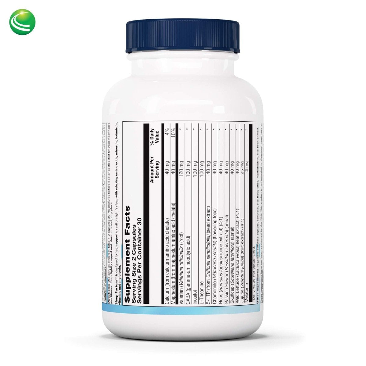 Nutra Biogenesis Sleep Factors 60 Capsules 57653