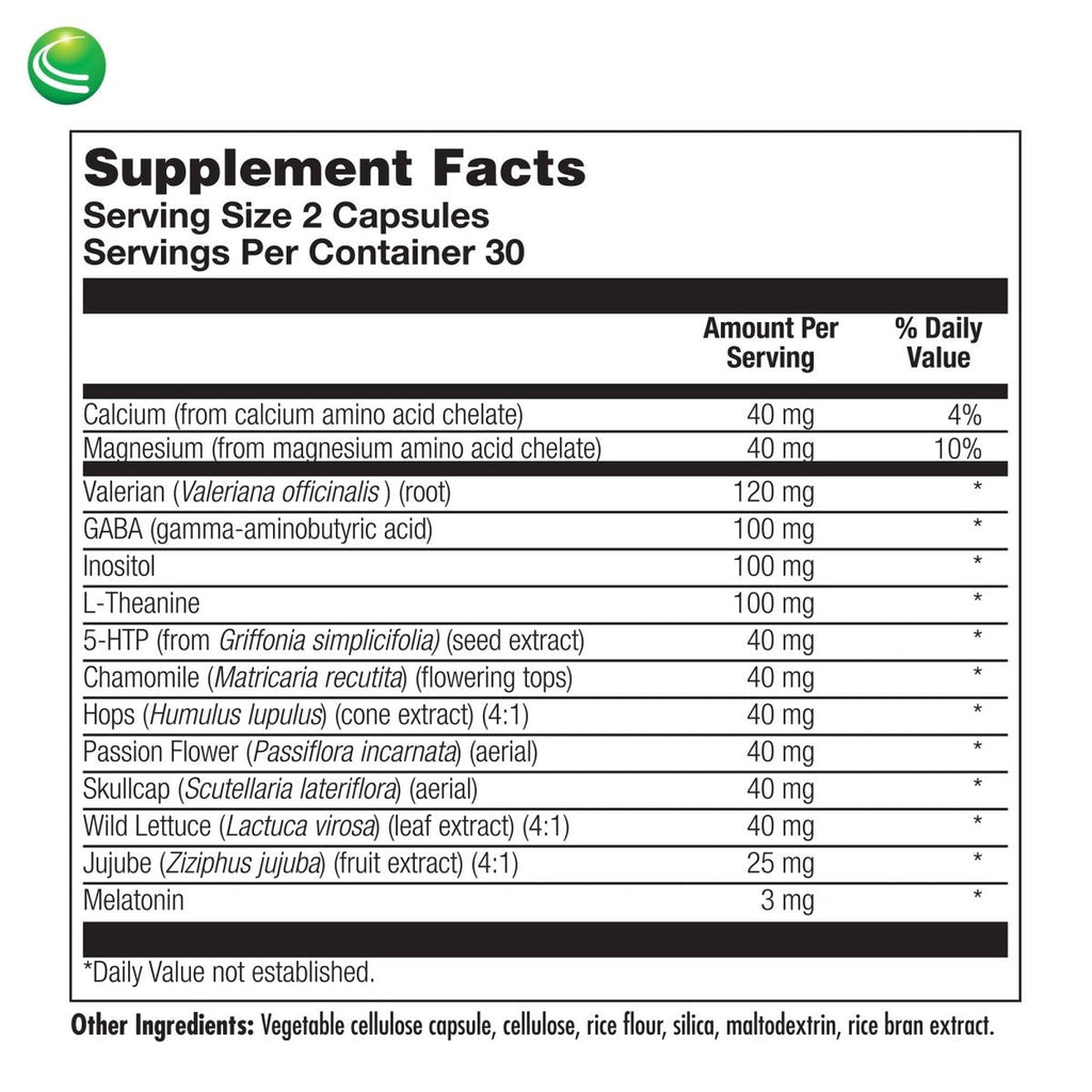 Nutra BioGenesis Sleep Factors, 60 Capsules