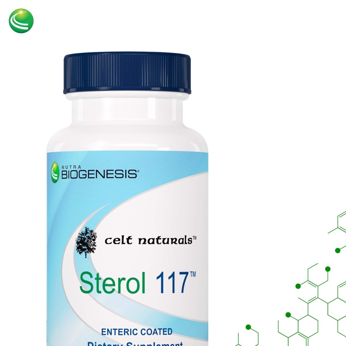 Nutra BioGenesis - Sterol 117 - Plant Sterols and Pine Bark Extract to Help Support Immunity, Urinary Tract Health and Cholesterol Already Within Normal Range - 30 Capsules