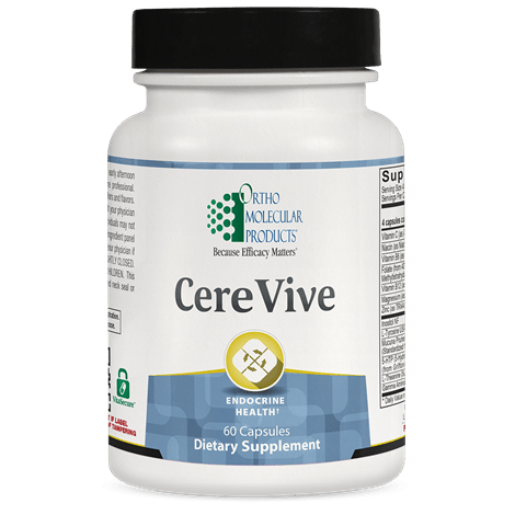 Ortho Molecular CereVive 120 Capsules
