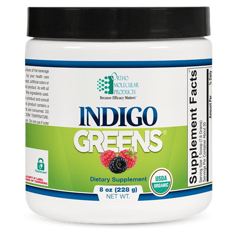 Ortho Molecular Indigo Greens Powder 60 Servings