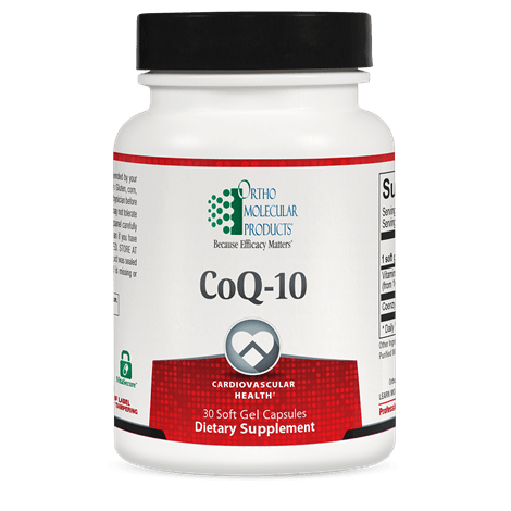 Ortho Molecular Ubiquinol 30 Softgels by Ortho