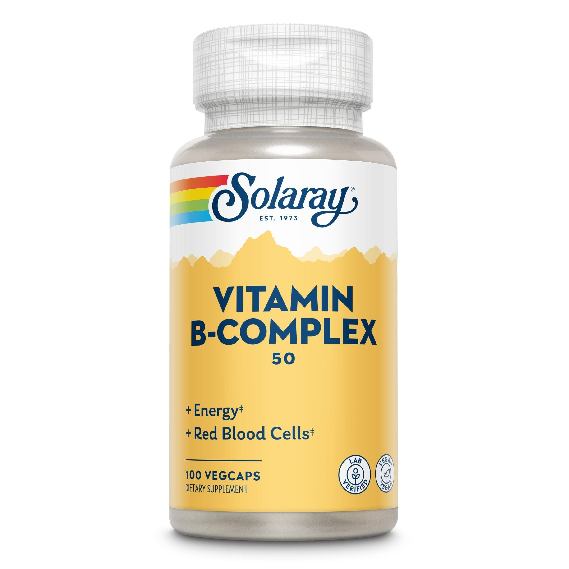 SOLARAY B-6 TSTR Supplement, 50mg | 60 Count