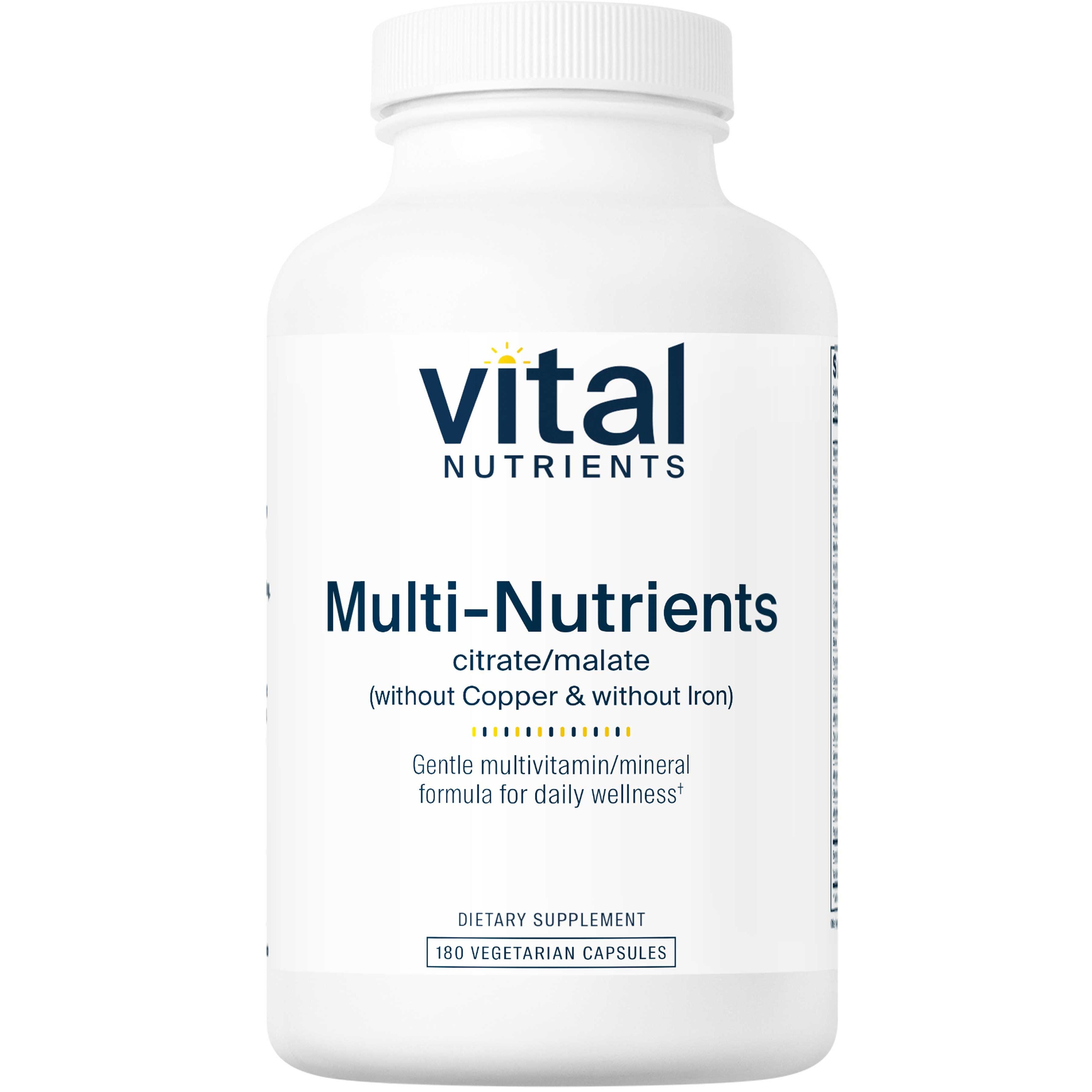 Vital Nutrients Multi-Nutrients 5 120 Capsules