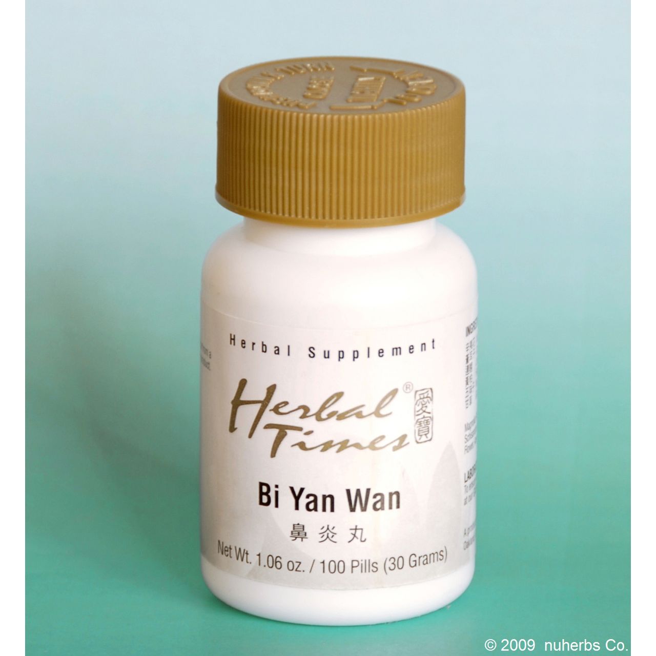 Nuherb Herbal Times Bi Yan Wan 100 Teapills