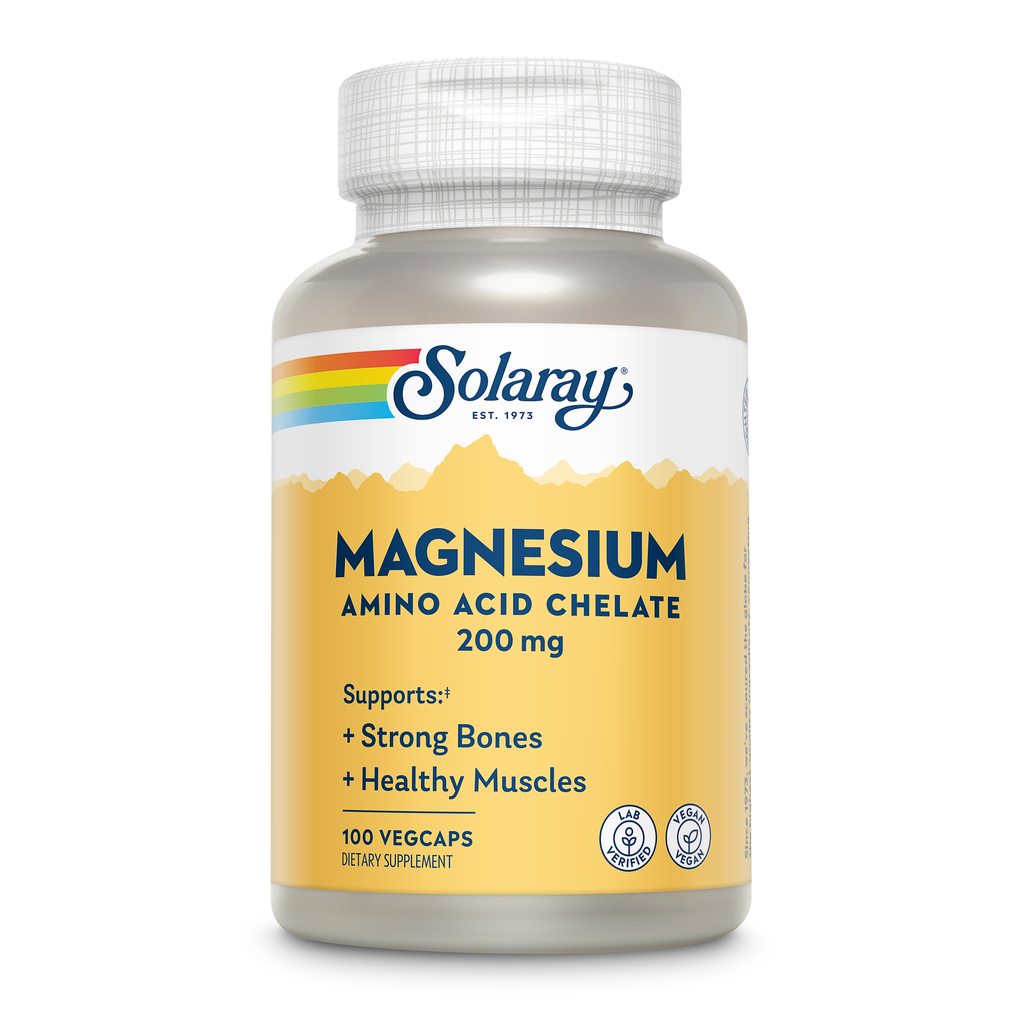 Solaray Magnesium Chelated 100 Tablets    81123