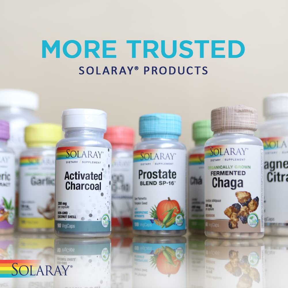 SOLARAY Celery Seed Extract 100 mg | 85% Phthalides | Overall Joint Health Support | Non-GMO, Vegan | 30 VegCaps