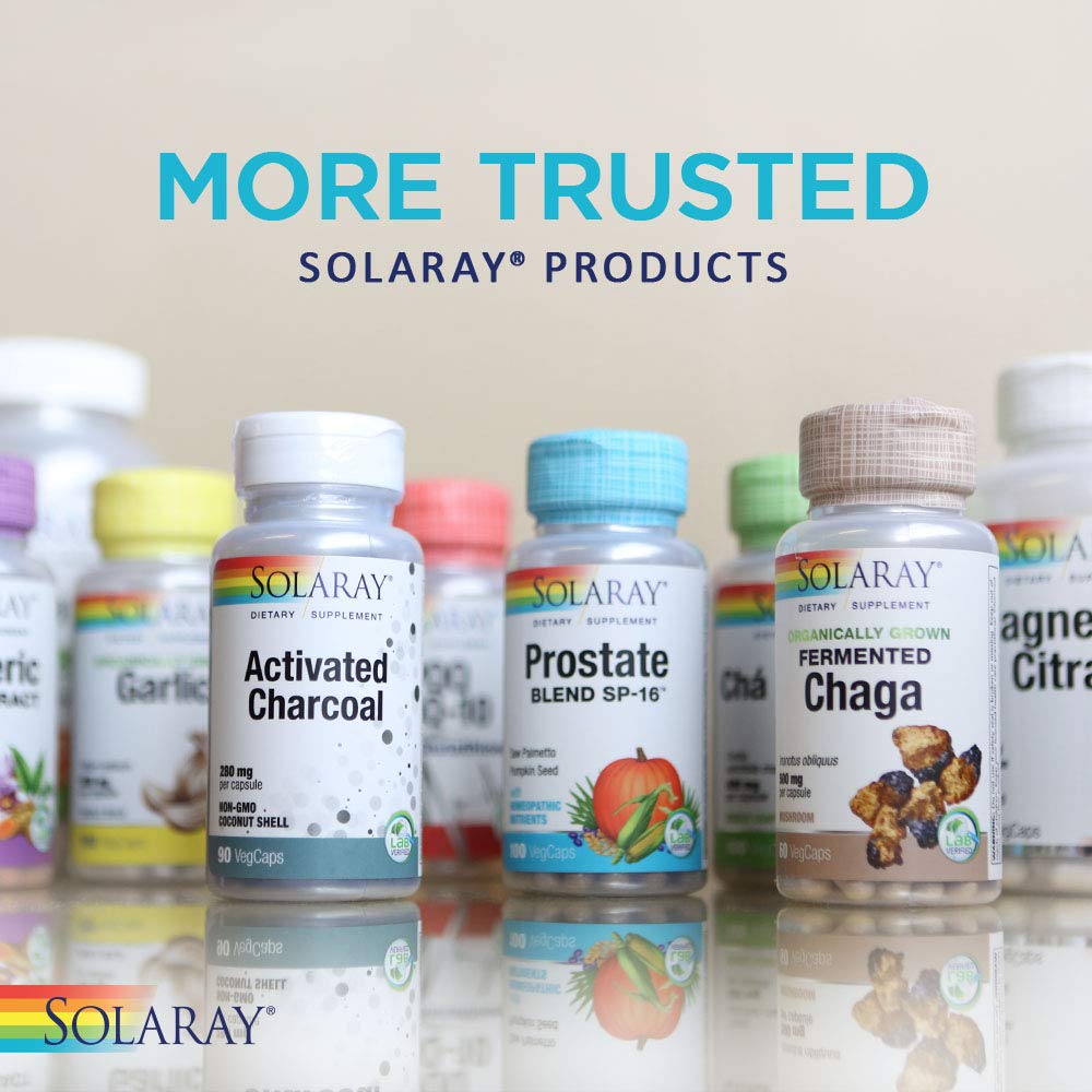 SOLARAY L-Glutamine 500mg - 100 VegCaps