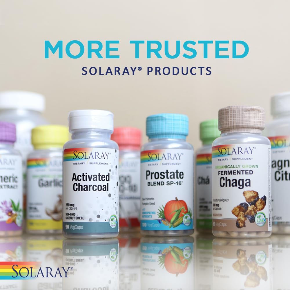 SOLARAY Sage Leaf | 570mg per Serving | Healthy Body Odor & Perspiration, Immune Function, and Nervous & Digestive System Support | 100 VegCaps