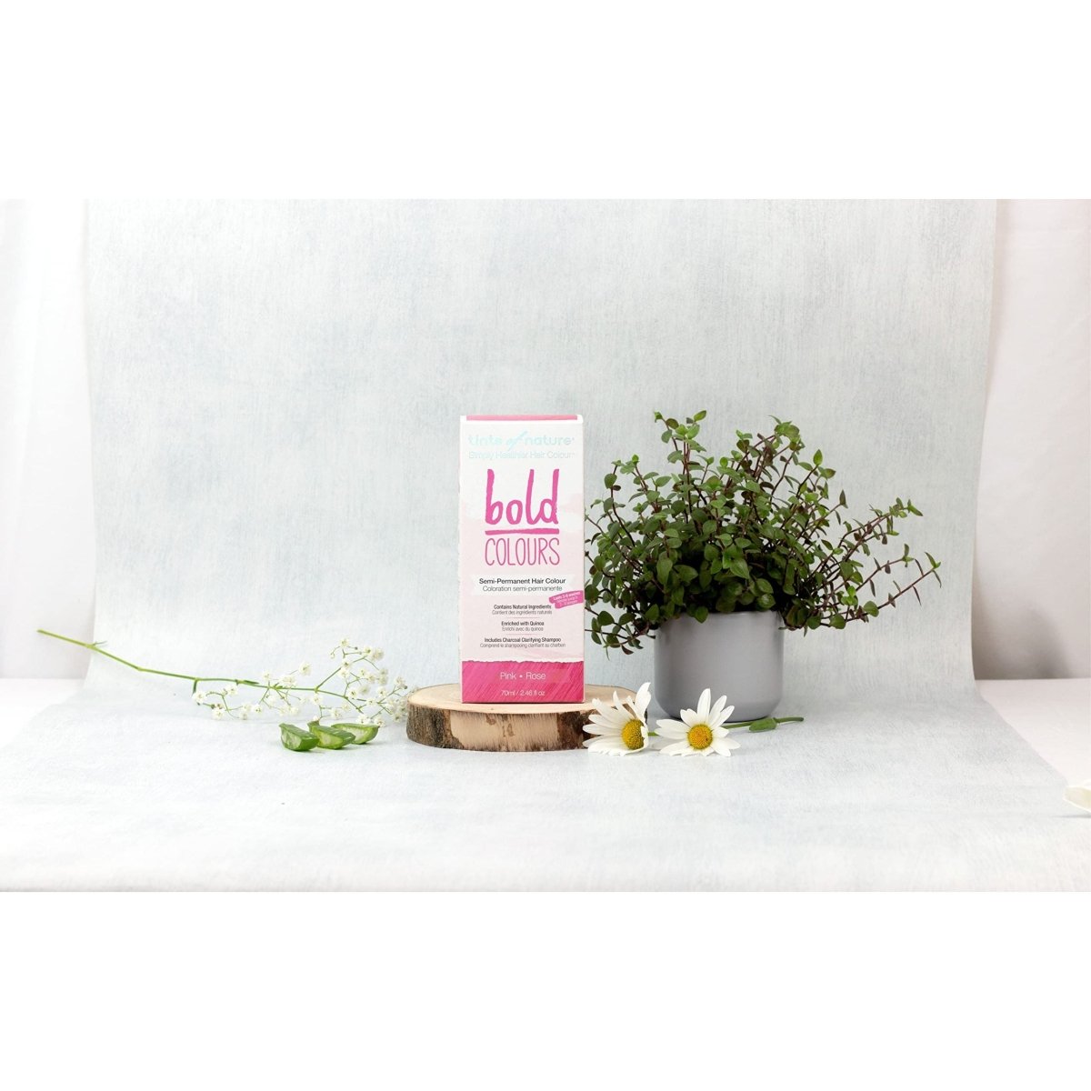 Tints Of Nature - Semi-Permanent Hair Color Bold Pink - 2.46 fl. oz.